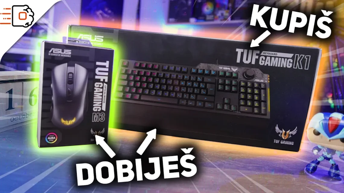 AKCIJA KOJU NE SMETE PROPUSTITI!! – TUF GAMING K1 RGB