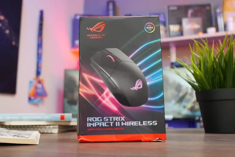 ASUS ROG STRIX IMPACT II WIRELESS recenzija