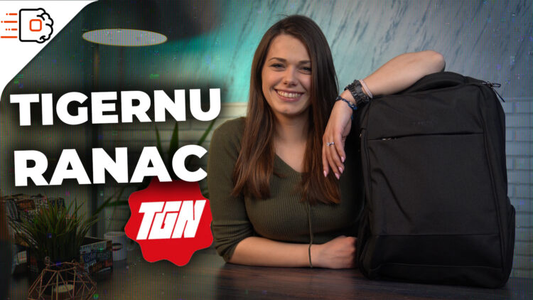 Odličan RANAC za laptop! – Tigernu T-B3516 15.6″ Black Gray