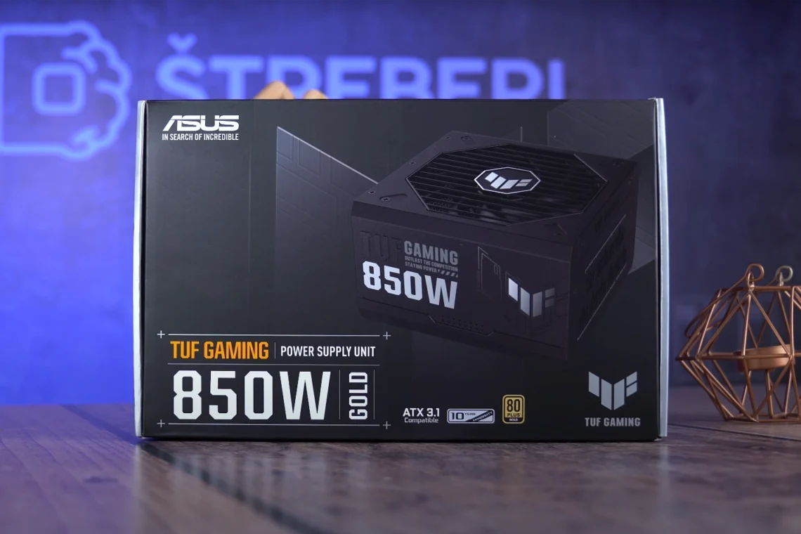 ASUS TUF Gaming 850W Gold recenzija