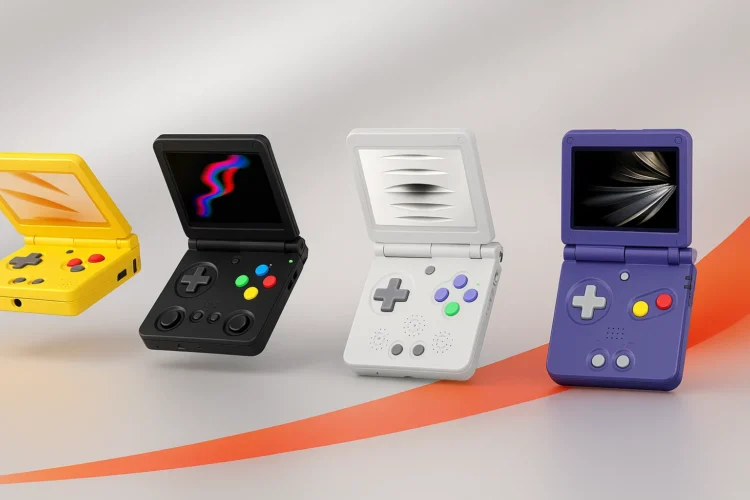 Anbernic RG34XX SP vraća GBA SP u 2025 – dva džojstika