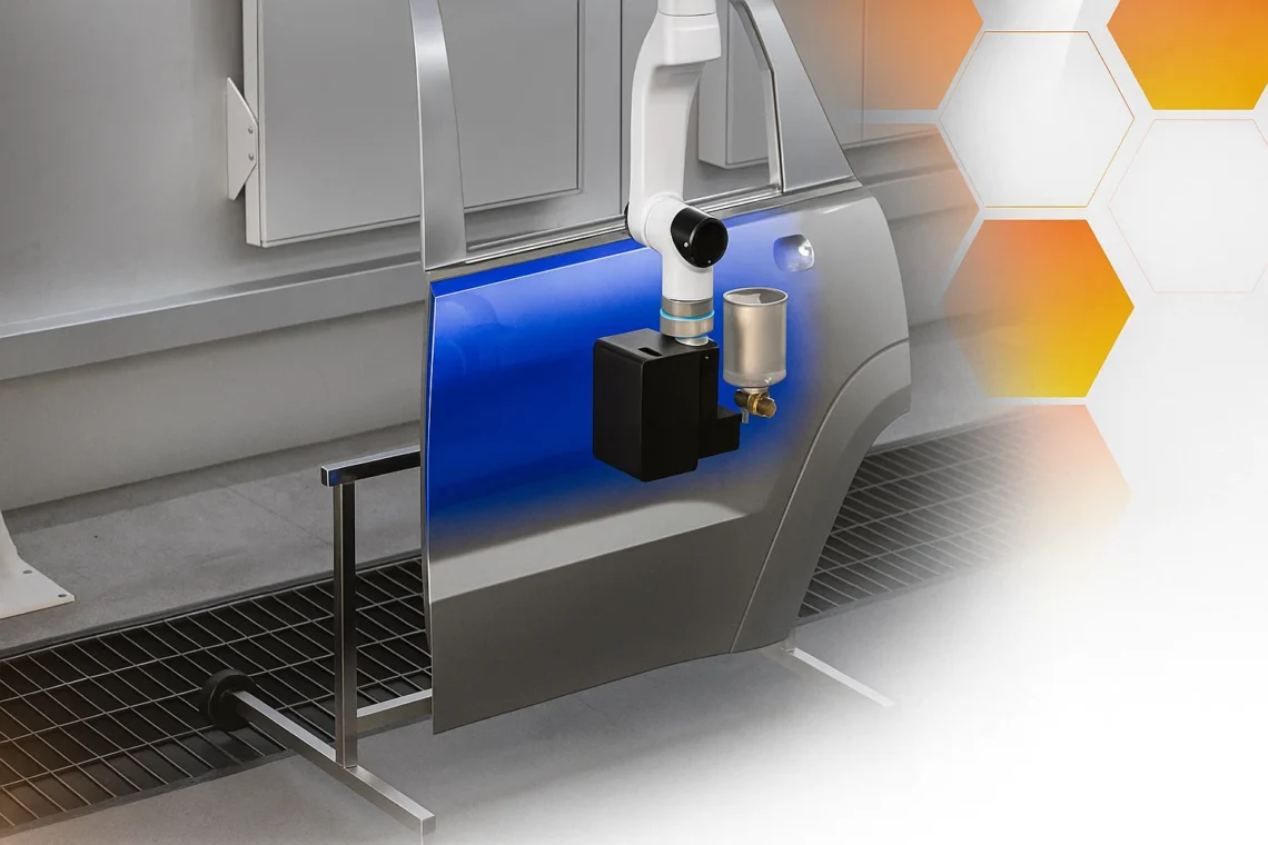 Robot za farbanje stiže u Mercedesovu bazu u Pekingu