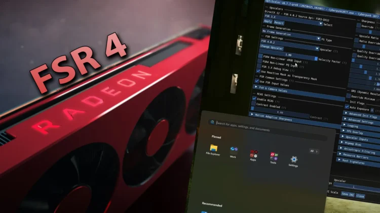 AMD-ov omaškom objavljeni FSR 4 fajl omogućava korišćenje i na starijim GPU-ima
