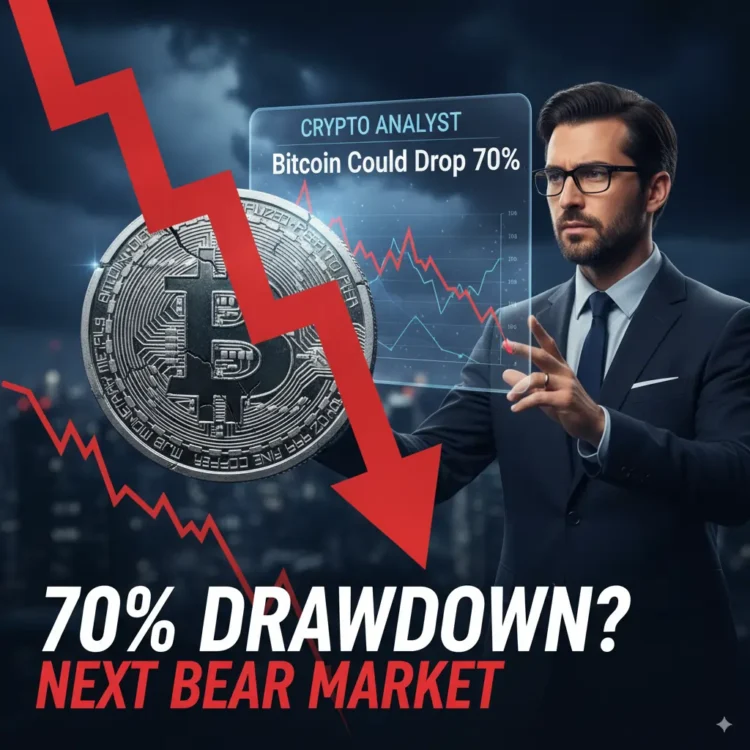 Analitičar predviđa 70% pad Bitcoina u narednom bear marketu