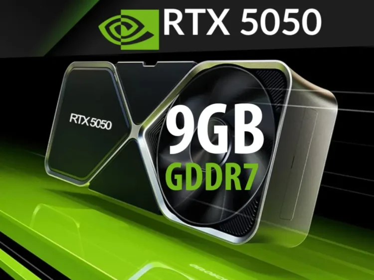 RTX 5050 dobija 1GB više memorije u novoj verziji