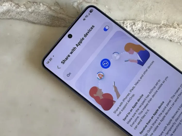 Stariji Galaxy telefoni dobijaju AirDrop podršku, ali još ne radi