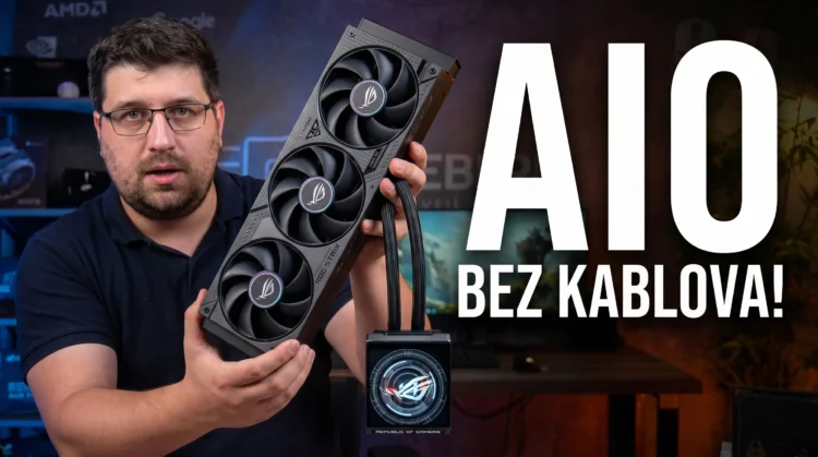 ROG Strix SLC IV 360 ARGB recenzija — AIO bez ijednog kabla sa 5″ ekranom