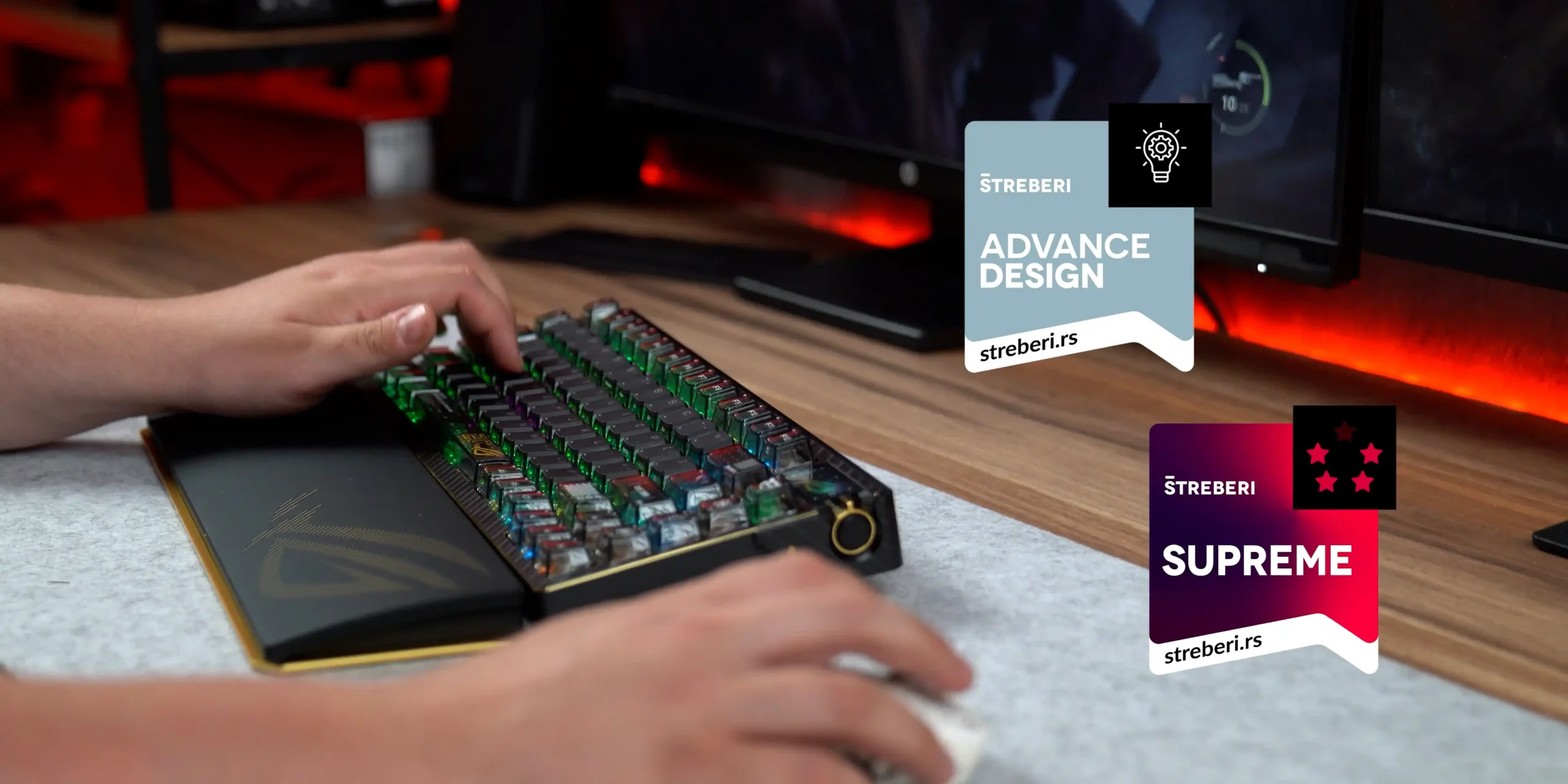 ROG Azoth Extreme Edition 20 sa 24K pozlaćenom pločicom