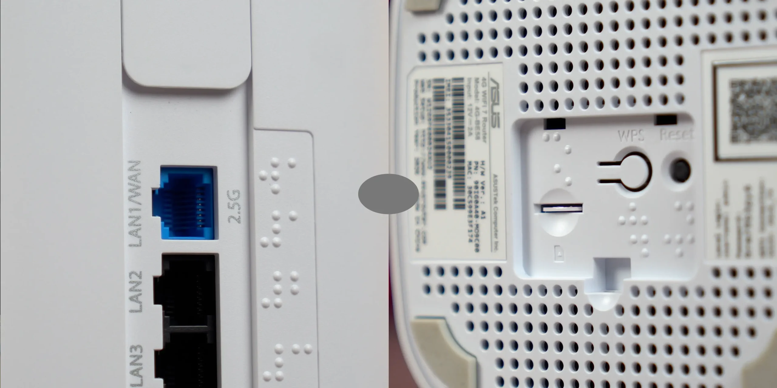 ASUS 4G-BE58 dva izvora interneta i failover na SIM