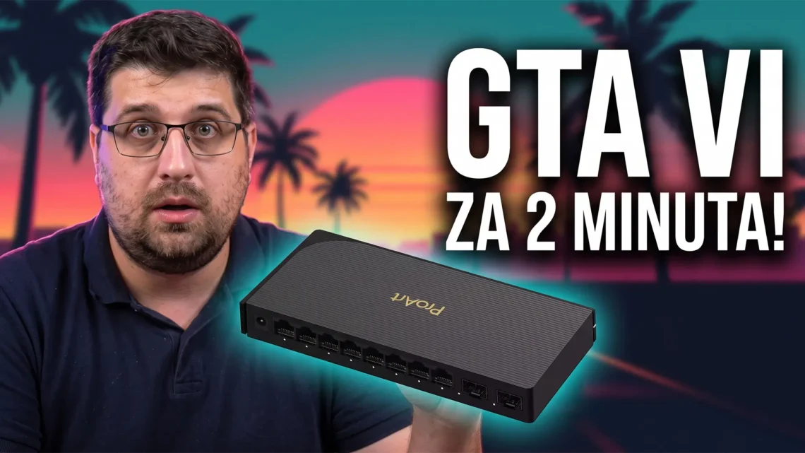 Za koliko prebaciš GTA VI od 150GB? — ASUS ProArt PQG-U1080 Switch