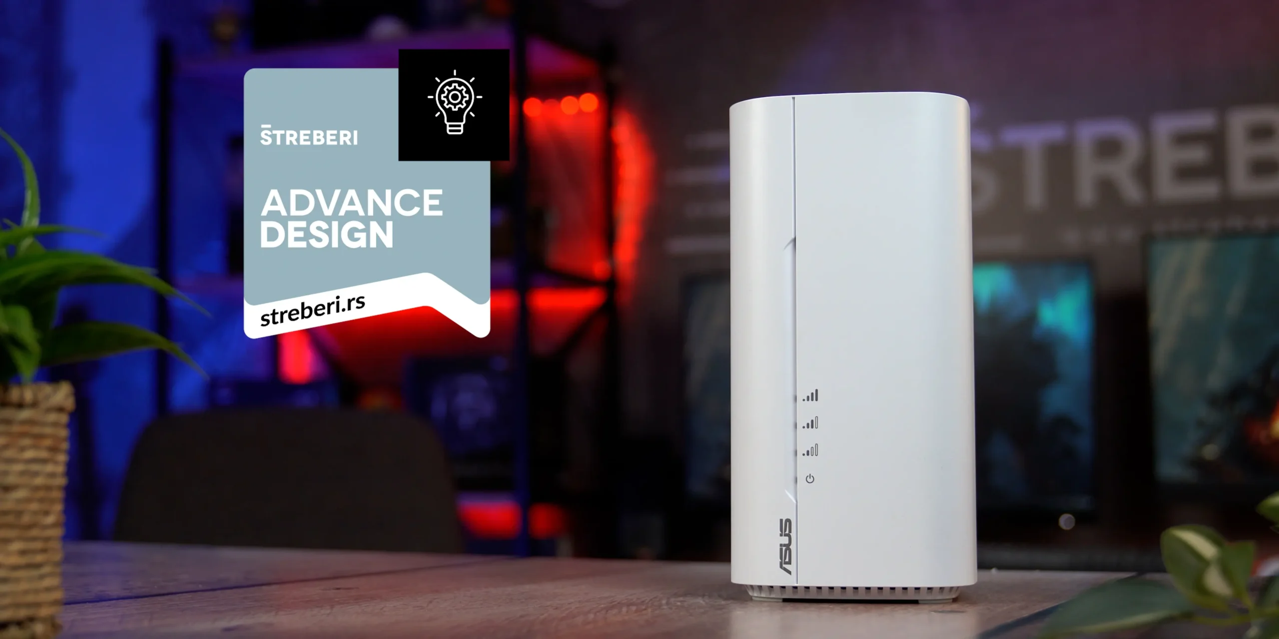 ASUS 4G-BE58 — Štreberi Advance Design nagrada