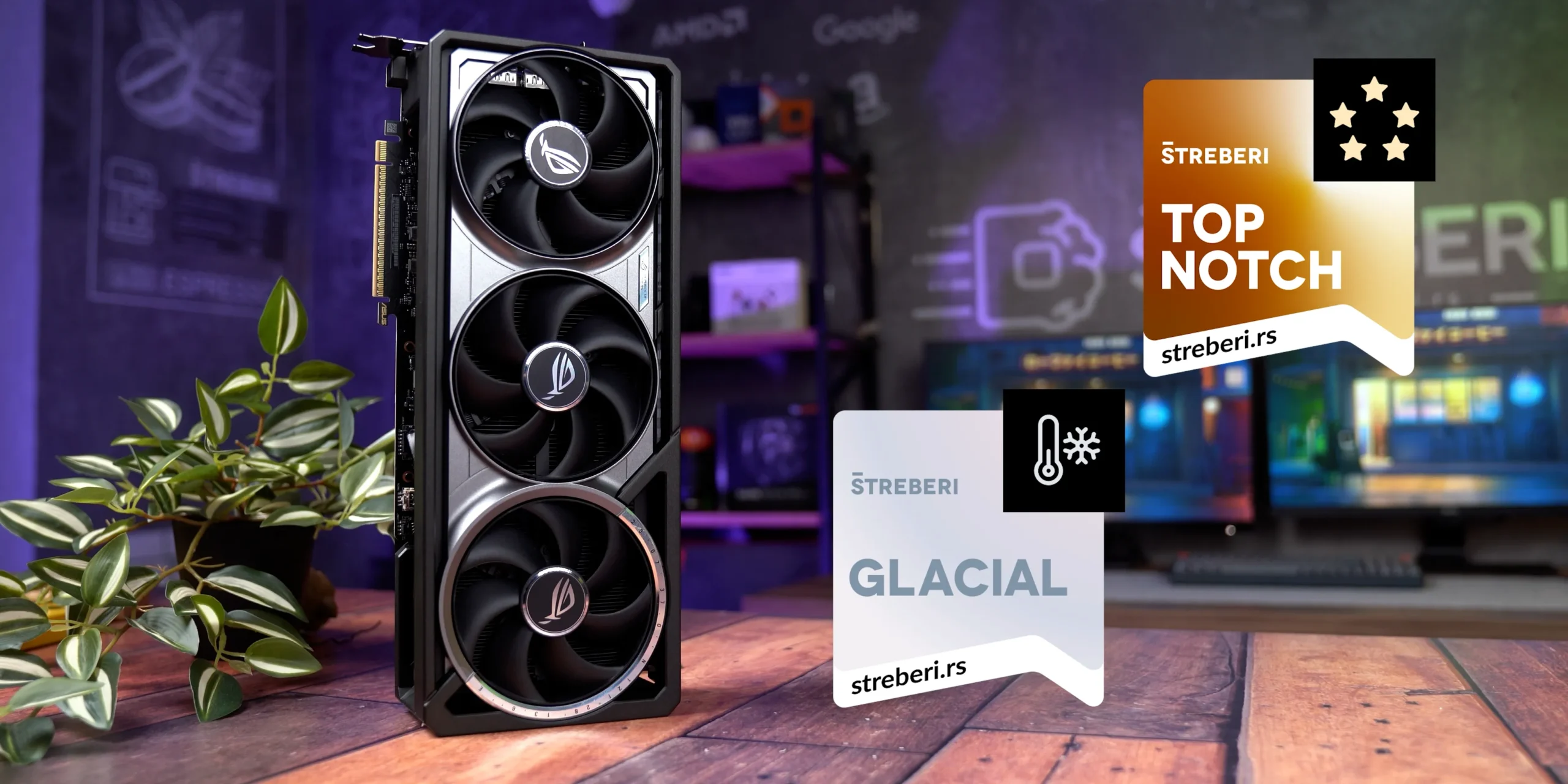 ASUS ROG Astral RTX 5090 — Štreberi Top Notch 10/10 i Glacial nagrade