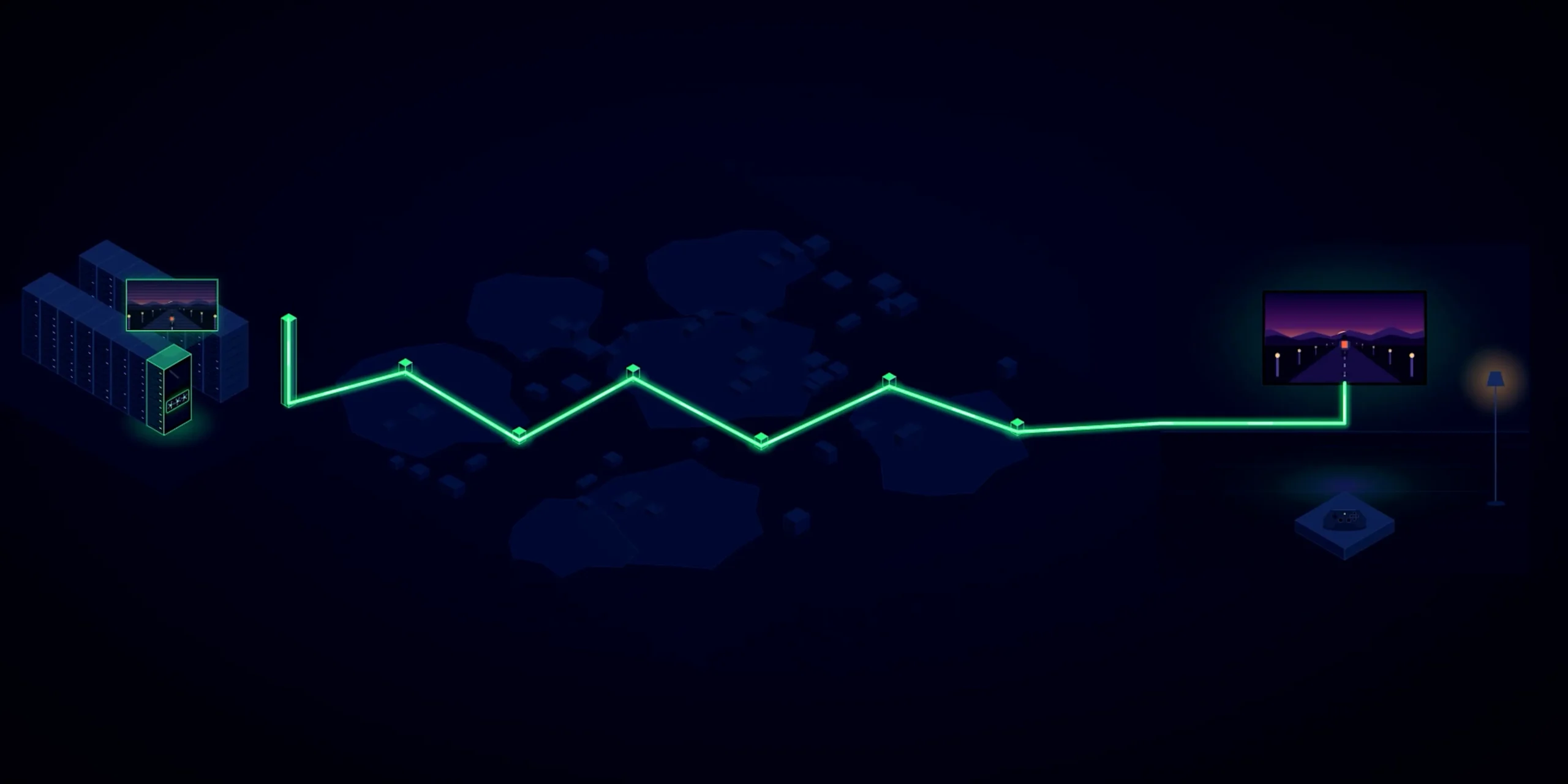 GeForce Now cloud gaming na TV-u — kako radi, data centar