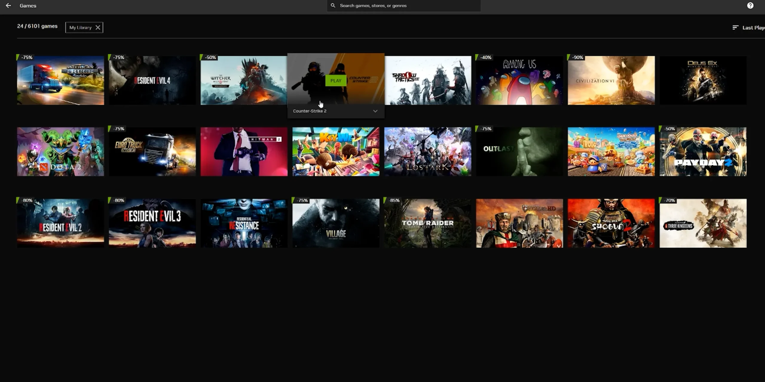 GeForce Now cloud gaming na TV-u — biblioteka igara Steam, Epic, Ubisoft